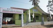 Pondok Bersalin Desa (Polindes) di Desa Meunasah Mancang, Kecamatan Meurah Dua, Kabupaten Pidie Jaya, Aceh.