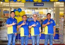 Ki - Ka, jajaran manajemen NEKA Yoelius Saputra, Rinekso Widyanto, Gregory S. Widjaja, dan Amir Situmorang