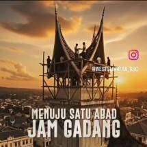 Foto(layar tangkap Ig) Jam Gadang Bukittinggi.