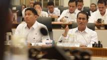Mentan Andi Amran Sulaiman saat Rapat Dengar Pendapat bersama Komisi IV DPR RI
