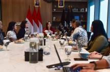 Wakil Menteri Ekonomi Kreatif, Irene Umar, menerima audiensi PT IOTA Kreatif Media di Kantor Kementerian Ekraf, Jakarta, Rabu (4/2/2026).