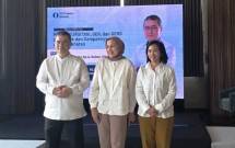 CEO RS Premier Bintaro dr. Relia Sari, MARS (tengah) bersama Prof. Dr. Badriul Hegar, Sp.A(K), Dokter Spesialis Anak Konsultan Gastrohepatologi dalam acara Media Gathering & Health Talk RS Premier Bintaro.