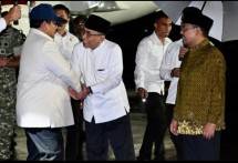 Presiden Prabowo Subianto tiba di Provinsi Jawa Timur pada Sabtu, 7 Februari 2026. (BPMI Setpres) 