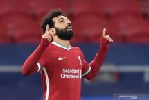 Striker Liverpool Mohamed Salah. (Photo by Attila KISBENEDEK / AFP) (AFP/ATTILA KISBENEDEK)/ANTARA