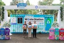 SoSoft Gandeng Rekosistem Hadirkan Waste Station di Padalarang, Dorong Daur Ulang Kemasan Plastik