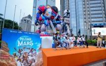Wamen Ekraf Resmikan Giant Balloon &ldquo;Pelangi di Mars&rdquo;, Simbol Harapan Industri Film Indonesia