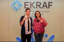 Wakil Menteri Ekonomi Kreatif, Irene Umar, menerima audiensi bersama konten kreator dan influencer Daniel Hermansyah di Kantor Kementerian Ekraf, Jakarta, Jumat (20/2/2026).