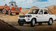 Ilustrasi mobil kendaraan niaga produksi Mahindra 