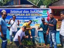 upaya perbaikan serta peningkatan akses air bersih di Desa Pasir Putih oleh NHM Peduli.