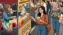 Ilustrasi berburu takjil