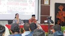 Wali Kota Semarang Dr. Agustina Wilujeng Pramestuti, S.S., M.M., bersama Wakil Wali Kota Iswar Aminuddin