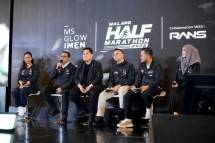 konferensi pers sekaligus peresmian MS Glow For Men Malang Half Marathon 2026 di Hotel St. Regis, Jakarta, Senin (9/3/2026).