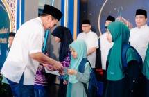 Bank Mandiri menggelar kegiatan Buka Puasa Bersama dan Santunan Anak Yatim di Ballroom Sriwijaya Gedung Menara Mandiri Palembang. 