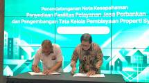 Penandatanganan Nota Kesepahaman (MoU) antara Bank Syariah Nasional (BSN) dengan Asosiasi Properti Syariah Indonesia (APSI) 