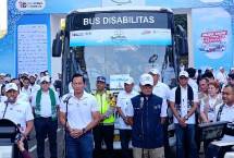 Jasa Raharja memberangkatkan Pemudik