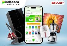 ilustrasi Indodana Paylater x Sharp