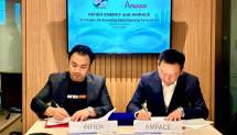 penandatanganan Nota Kesepahaman (MoU) antara INFIEN Energy dan AMPACE percepat implementasi BESS di Indonesia.