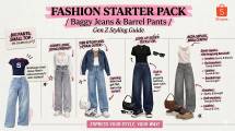 Baggy Jeans dan Barrel Pants Menjadi Pilihan Gaya Gen Z