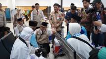 Lepas Kloter 1 Jemaah Haji di Embarkasi Cipondoh, BSI Optimalkan Layanan di Indonesia dan Tanah Suci