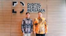 Krishna Worotikan, Chief Financial Officer Digital Realty Bersama (DRB) dan Andha Yudha Permana, Director of Business & Commercial DRB 