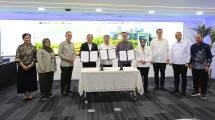 Direktur Jenderal Energi Baru, Terbarukan, dan Konservasi Energi (EBTKE) Kementerian ESDM, Eniya Listiani Dewi, pada saat penandatannganan MOU antara PTPN Group, Pertamina Group dan Medco Group di Jakarta (27/04/2026),