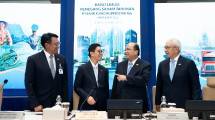 Direksi Bank Mandiri usai RUPST