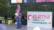 Direktur Utama Telkom Dian Siswarini turut hadir dan memberikan sambutan dalam agenda Kartini BISA Fest pada 20&ndash;24 April 2026 di Telkom Hub, Jakarta Selatan.