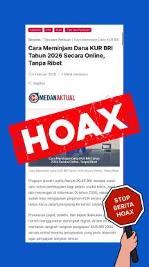 BRI ingatkan Hoax 