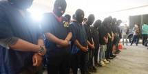 Pelaku pesta gay diamankan Polisi (Foto Dok Industry.co.id)