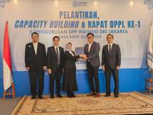 Dewan Pengurus Provinsi (DPP) INKINDO DKI Jaya menyelenggarakan acara &ldquo;Pelantikan, Capacity Building, dan Rapat DPP Lengkap ke-1 INKINDO DKI Jakarta Masa Bakti 2026&ndash;2030&rdquo; di Jakarta, (2/6).