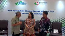 Konferensi pers Asosiasi Industri Minuman Ringan (ASRIM) di Hotel Bidakara, Kamis (4/6/2026)