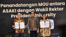 Wamenperin Apresiasi Kerja Sama Asaki dan President University Ciptakan SDM Industri Keramik Kompeten