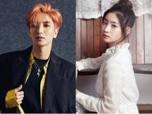Leeteuk 'Super Junior' dan Dahyun 'TWICE'. (Source: www.Soompi.com)
