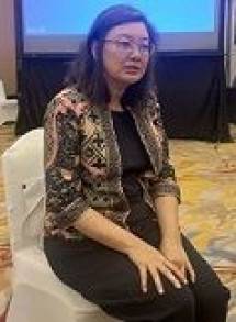 Direktur Keuangan PT Pan Brothers Tbk, Fitri Ratnasari Hartono. (Photo : Abe)