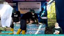 Penyembelihan hewan Kurban 1447 H