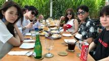 Nikmatnya, Lima Artis Korsel Ini Menyantap Sajian di Restoran de' Dapoer, Bali