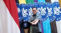 (foto Ist) Menteri Perdagangan (Mendag) RI Budi Santoso Saat Memberikan Sambutan di Campuspreneur 2026 IPB University.