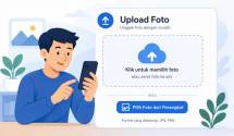 upload foto ilustrasi