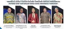 CGTN Indonesia bersama Bharata Production menggelar program forum dialog bertema 'Membaca Surat Kamar Dagang Tiongkok kepada Presiden RI: Potensi dan Tantangan Kerja Sama Indonesia&ndash;Tiongkok' serta menghadirkan sejumlah pakar dari berbagai bidang. 