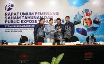 Jajaran direksi dan manajemen PT Pancaran Samudera Transport Tbk (PSAT) 