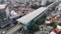 Ilustrasi Jalur LRT (ist) 