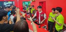 Bintang Mobile Legends asal Filipina, Kairi Rayosdelsol, hadir di booth Mabell, Jakarta Fair 2026, PRJ 2026,
