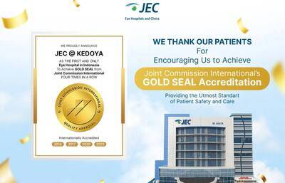 JEC Eye Hospitals - JCI Gold Seal Accreditation