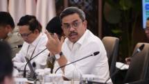 Menteri UMKM, Maman Abdurrahman dalam Rapat Koordinasi Optimalisasi Kredit Program Semester I Tahun 2026 di Jakarta, Senin (22/6)