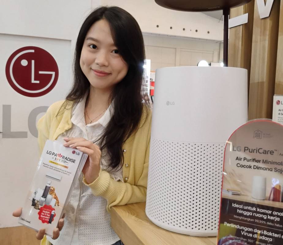 LG Kenalkan Teknologi Pemurni Udara di Indonesia International Pet Expo 2026