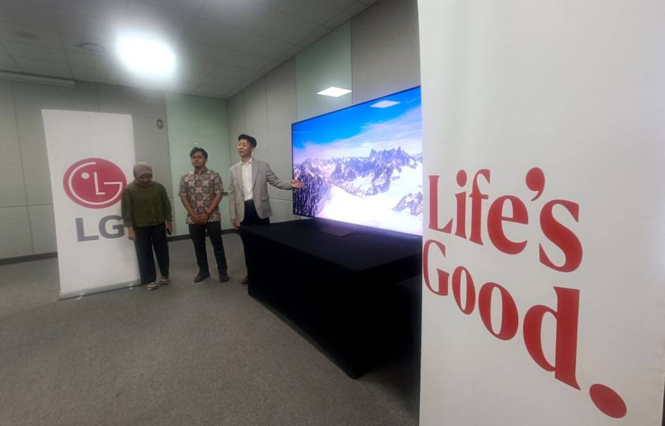 Talenta Indonesia Terlibat dalam Pengembangan TV LG MRGB evo AI