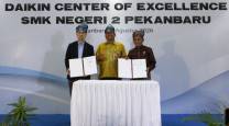 SMKN 2 Pekanbaru Jadi Pusat Pelatihan Teknisi AC Pertama di Sumatera